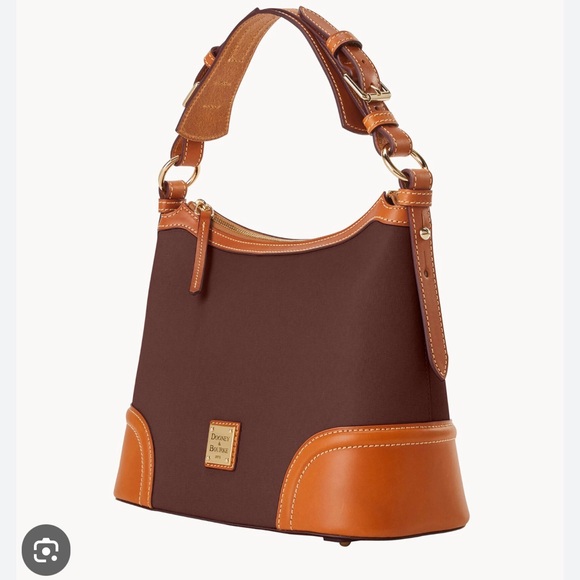 NWT Dooney and Bourke Saffiano Hobo with Dustbag - Picture 1 of 5